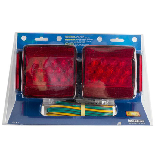 Wesbarg LED Tail Light Kit W/ 25 ft Harness