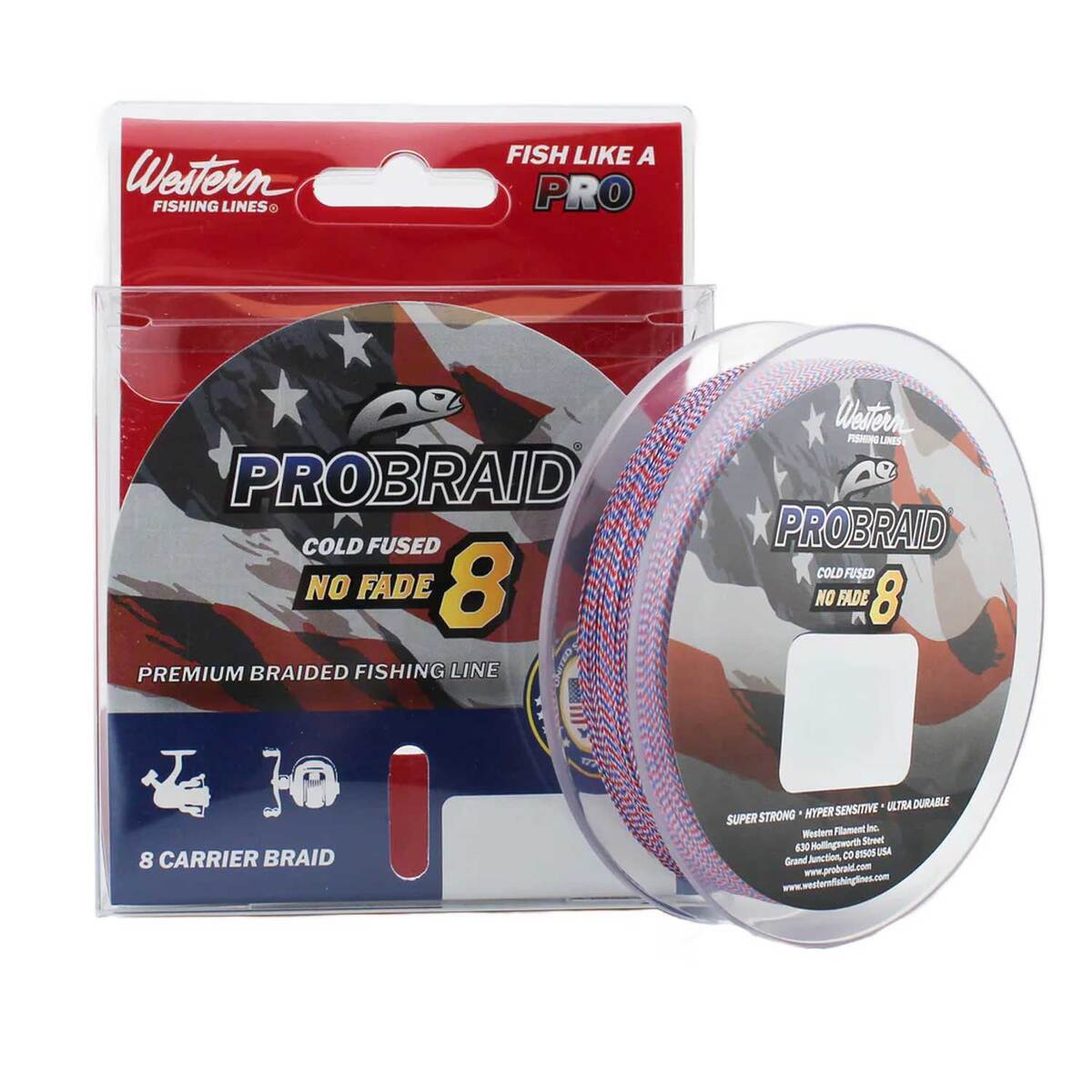 Western Fishing Lines Probraid Cold Fused No Fade Braided Fishing Line | Sportsman's Warehouse Western Fishing Lines Probraid Cold Fused No Fade Braided Fishing Line | Sportsman's Warehouse