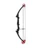 Western Genesis Beginner Compound Youth Bows - Black/Red