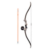Western Recreation Fish Slayer 45lbs Right Hand Brown Recurve Bow -  Bowfishing Kit - Brown
