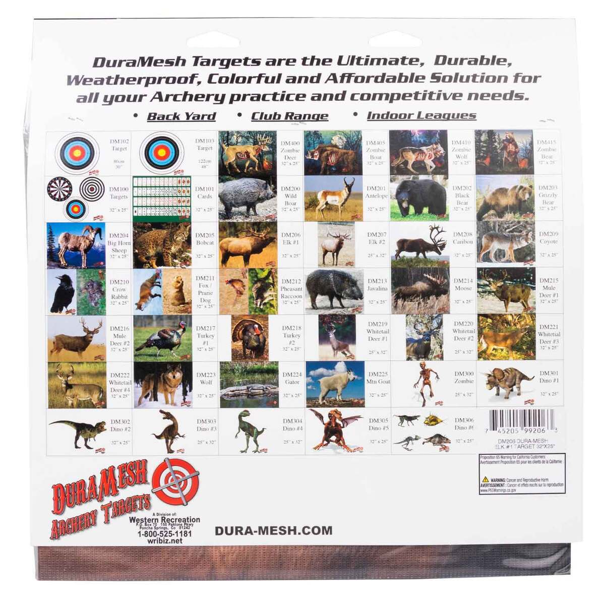 Western Recreation Wildlife Target Western Recreation Wildlife Target
