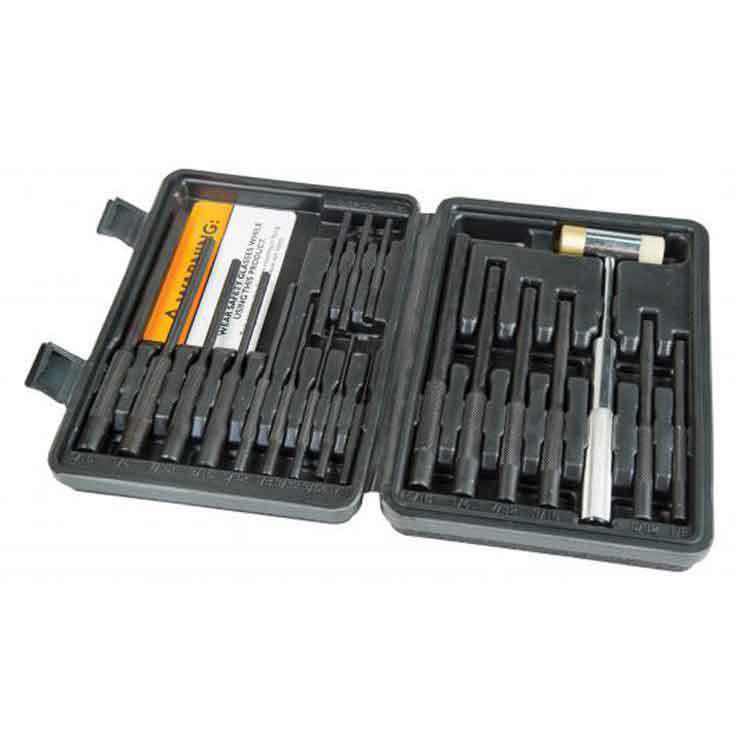 Wheeler Master Roll Pin Punch Set Wheeler Master Roll Pin Punch Set