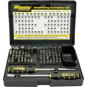 Wheeler Pro Screwdriver 89 Piece Set