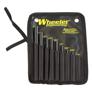 Wheeler Roll Pin Punch Kit