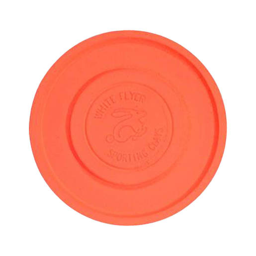 White Flyer Orange Rabbit Clay Target - 117 Count