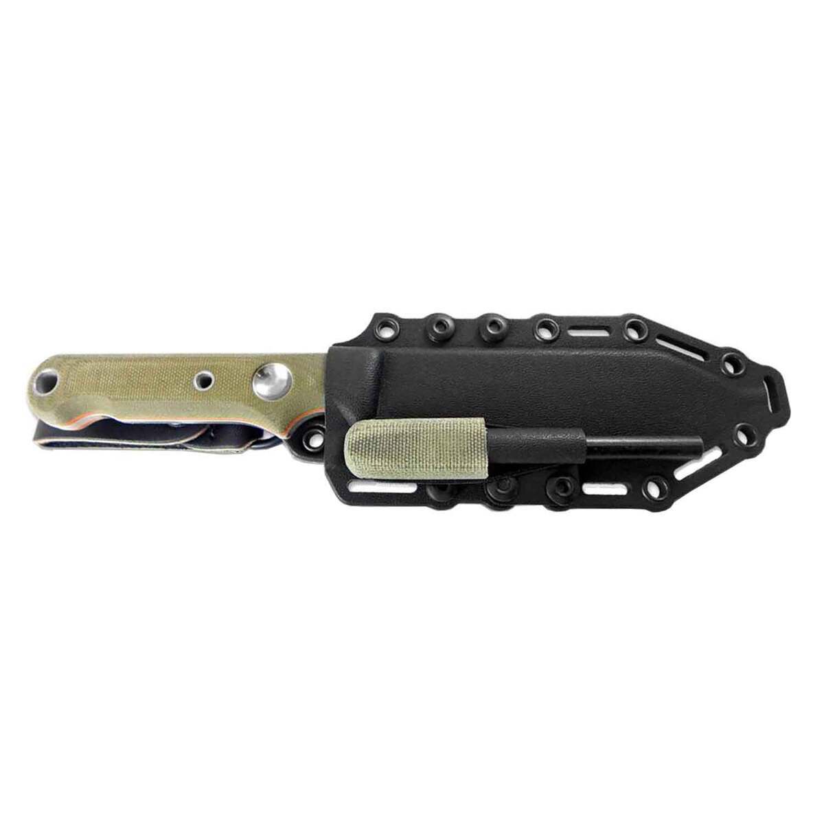 White River Firecraft 5 inch Fixed Blade Knife - OD Green White River Firecraft 5 inch Fixed Blade Knife - OD Green