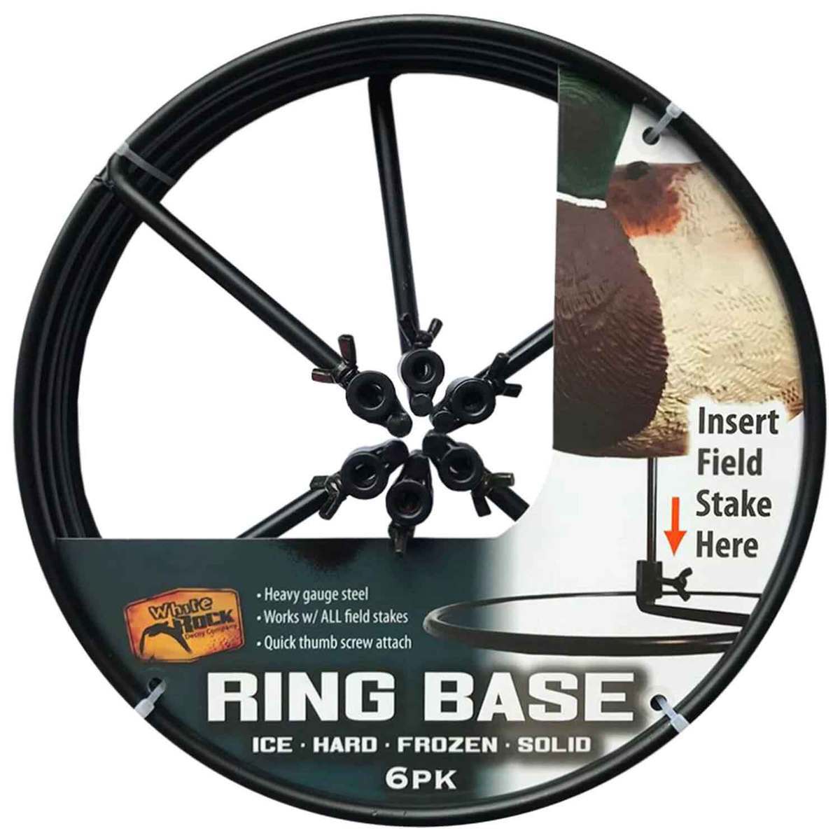 White Rock Decoys Evac Ring Base - 6 Pack White Rock Decoys Evac Ring Base - 6 Pack