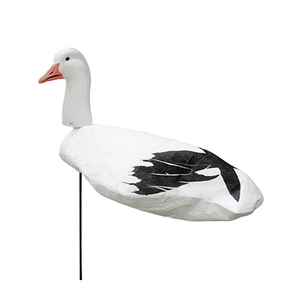 White Rock Decoys Upright Snow Goose Decoys - 12 Pack