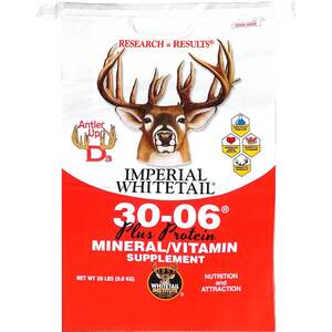 Whitetail Institute 30-06 Mineral/Vitamin Plus Protein Whitetail Deer Supplement Attractant
