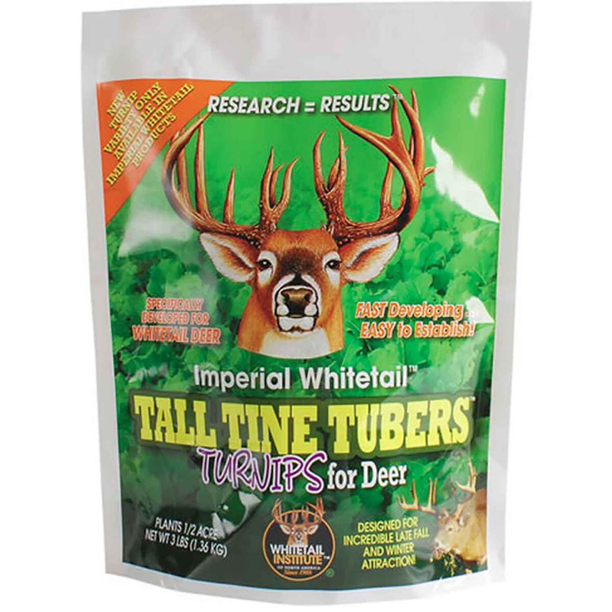 Whitetail Institute Imperial Whitetail Tall Tine Tubers Seed - 3lbs Whitetail Institute Imperial Whitetail Tall Tine Tubers Seed - 3lbs