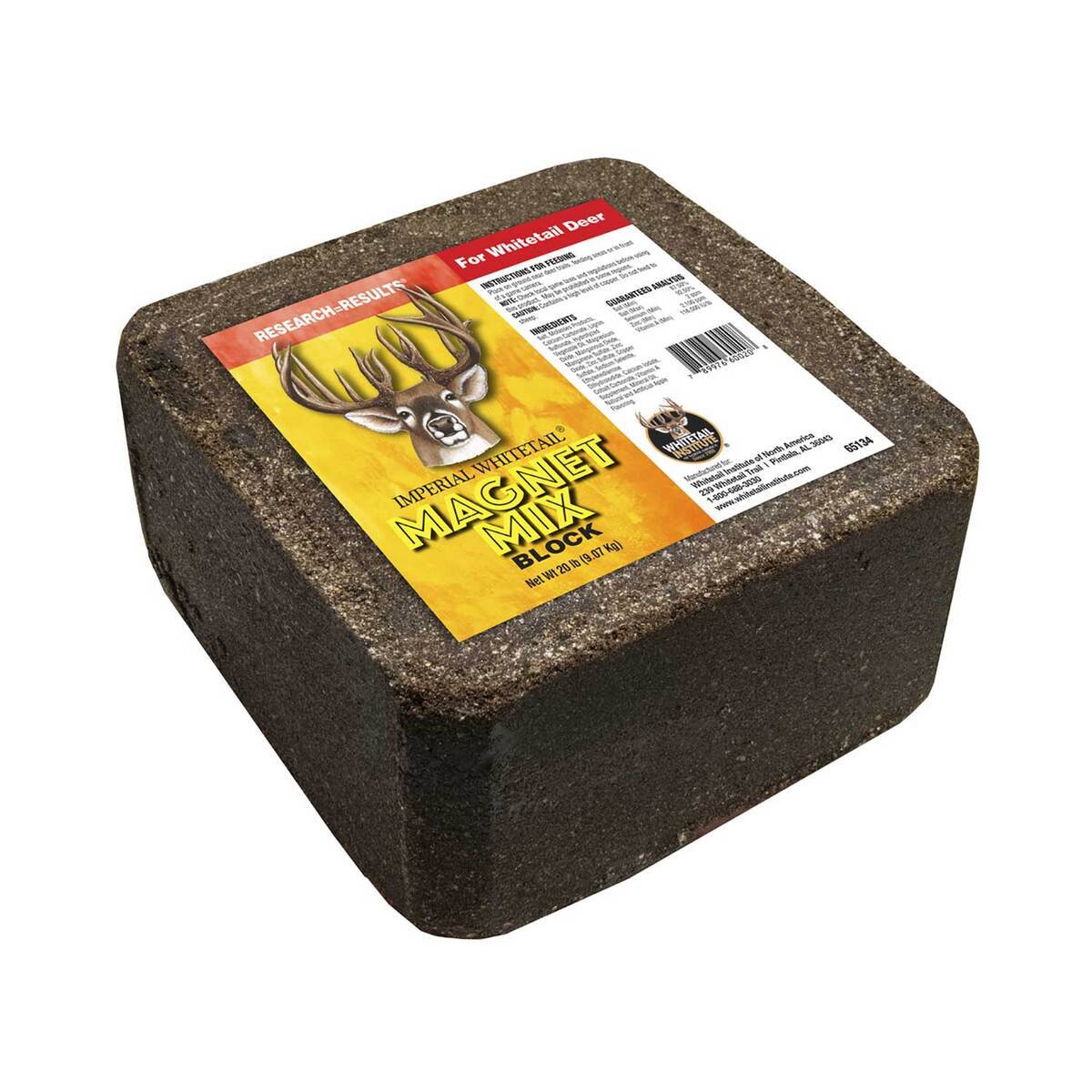Whitetail Institute Magnet Mix Block Attractant - 20lbs Whitetail Institute Magnet Mix Block Attractant - 20lbs
