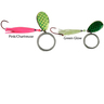 Wicked Lures King Killer Hoochie Rig - Pink/Chartreuse, 6ft - Pink/Chartreuse 6