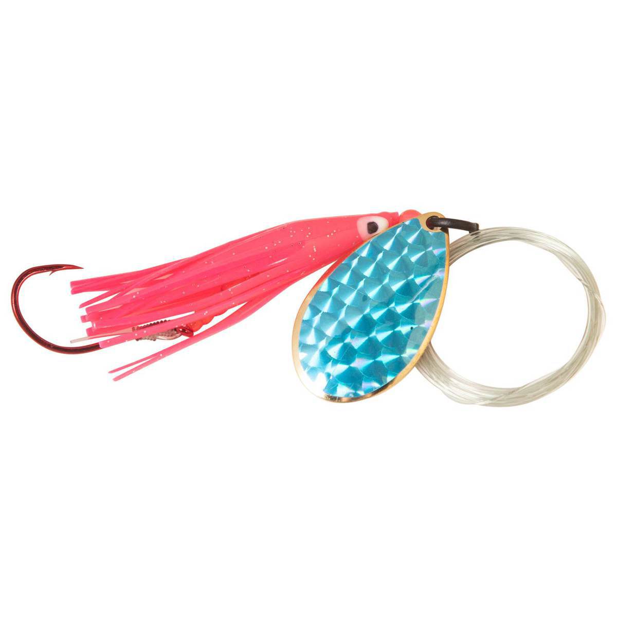 Wicked Lures King Killer Hoochie Rig - Pink/Blue, 6ft | Sportsman's ...