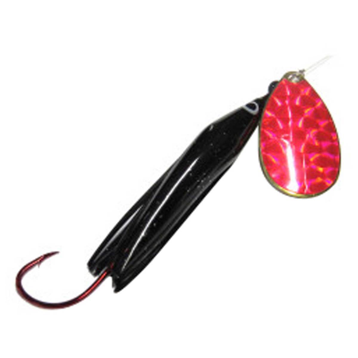 Wicked Lures Salmon &Steelhead Hoochie Rig - Black/Pink, 6ft ...