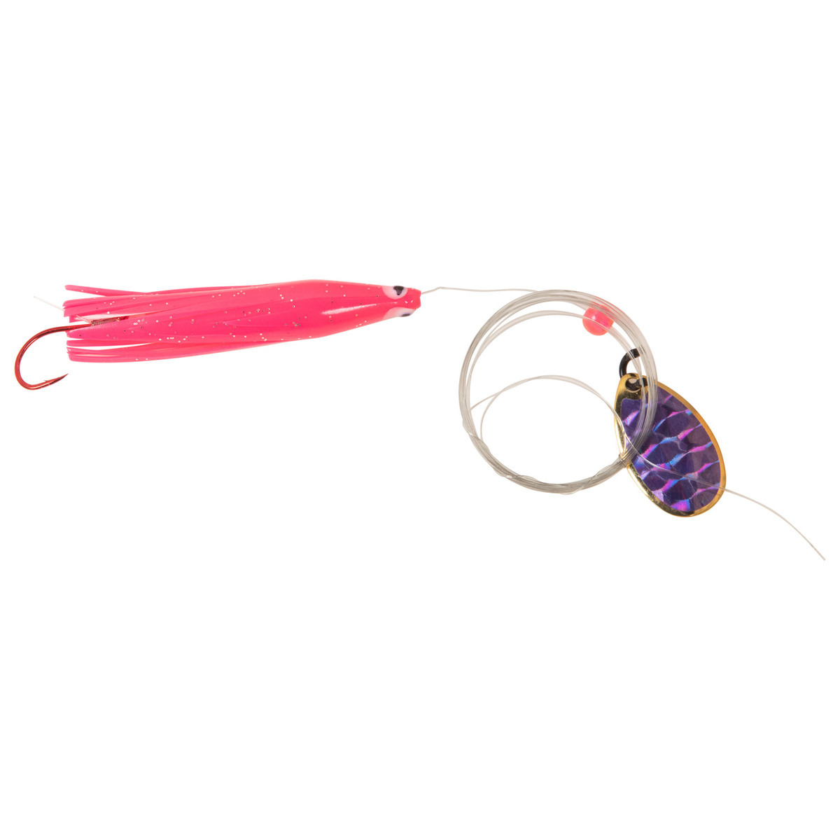 Wicked Lures Trout Killer Hoochie Rig - Pink/Purple, 6ft | Sportsman's ...