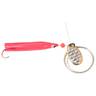 Wicked Lures Trout Killer Hoochie Rig - Pink/Silver, 6ft - Pink/Silver 3