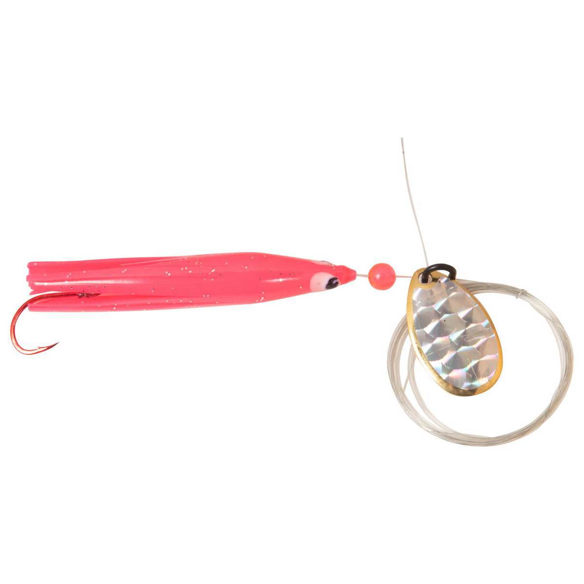 Wicked Lures Trout Killer Hoochie Rig - Pink/Silver, 6ft | Sportsman's ...