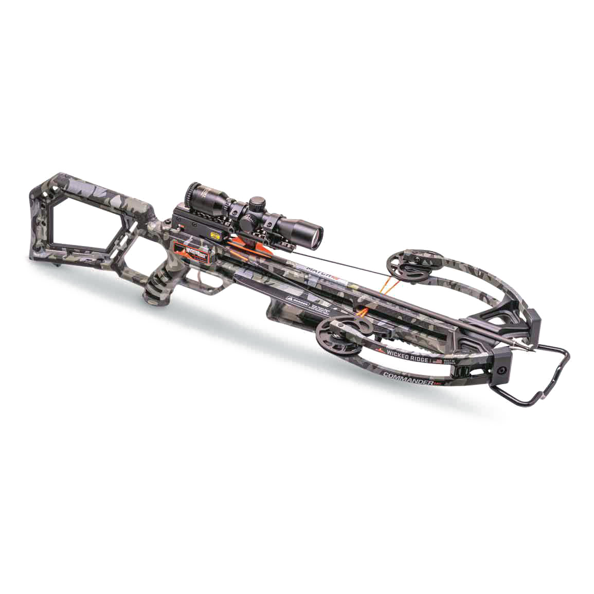 Wicked Ridge Commander M1 Rope-Sled Camo Crossbow - Package | Sportsman ...