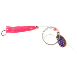 affordable fishing lures schuylkill county MM26 Custom 6.5" Shiner Glide controlled glide on the fall Trout Killer, Black/Purple