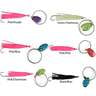 Wicked Lures Trout Killer Hoochie Rig - Pink/Chartreuse, 6ft - Pink/Chartreuse 3
