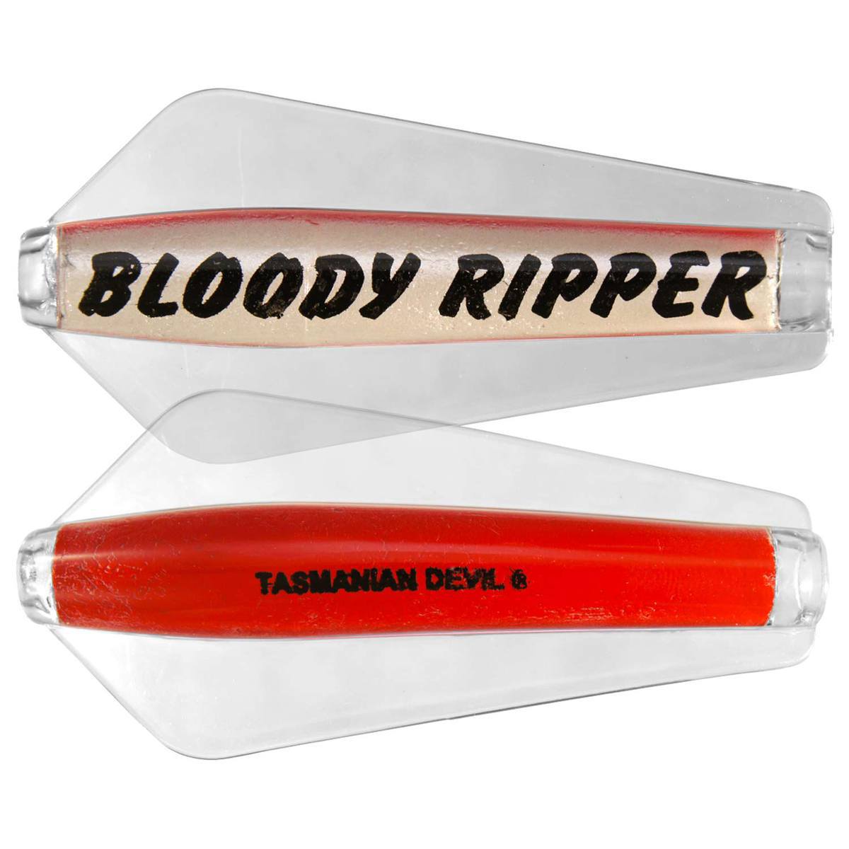 Wigston's Lure Tasmanian Devil Casting Spoon - Bloody Ripper, 7/16oz ...