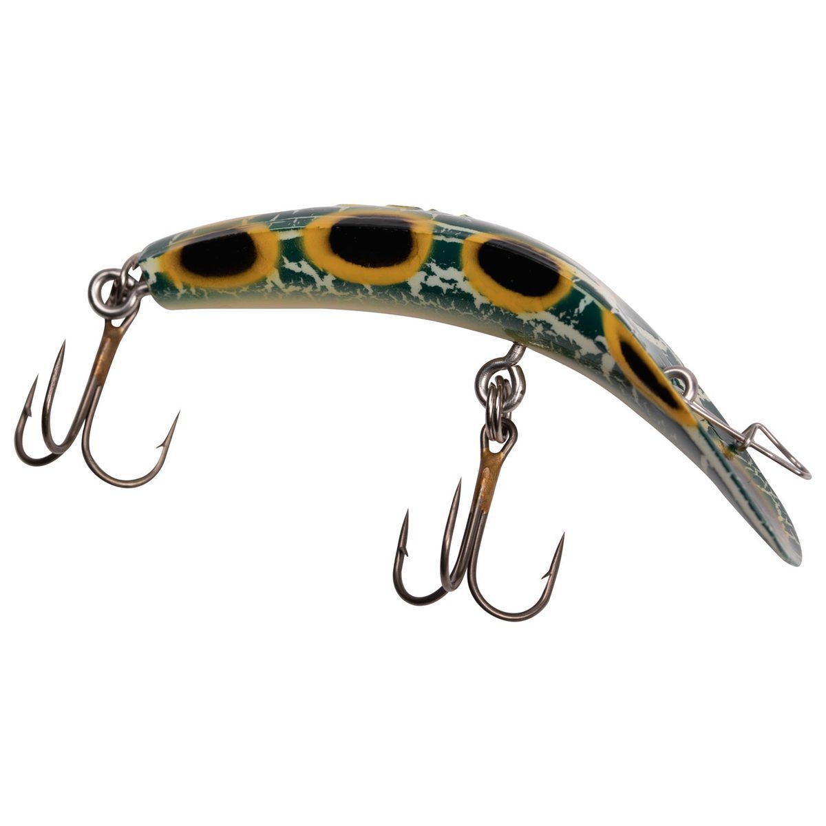 Adamsbuilt Yakima Bait Custom Flatfish Trolling Lure - Metallic Trout,  3-1/4in