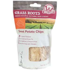 Wild Eats Sweet Potato Chips Dog Treats - 3oz