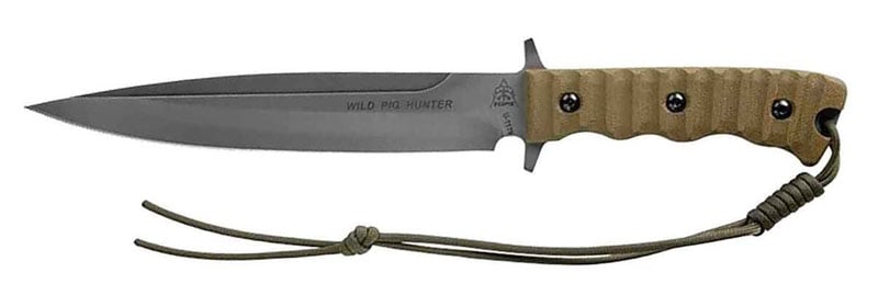 Wild pig hunter fixed blade knife