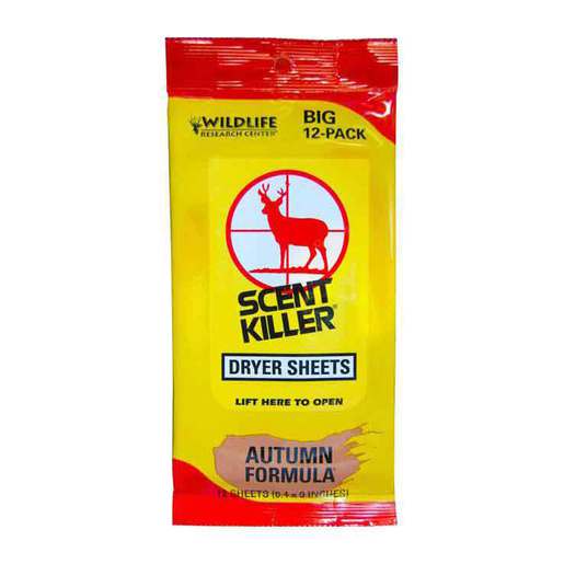 Wild Scent Killer Dryer Sheets