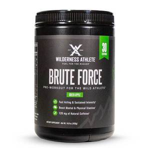 Wilderness Athlete Brute Force Pre-Workout Dietary Supplement - Green Apple