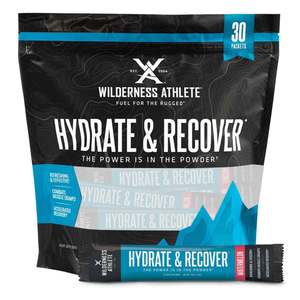 Wilderness Athlete Hydrate & Recover Powder Additive - Watermelon