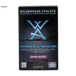 Wilderness Athlete Hydration & Recover Premier Hydration Powdered Additive