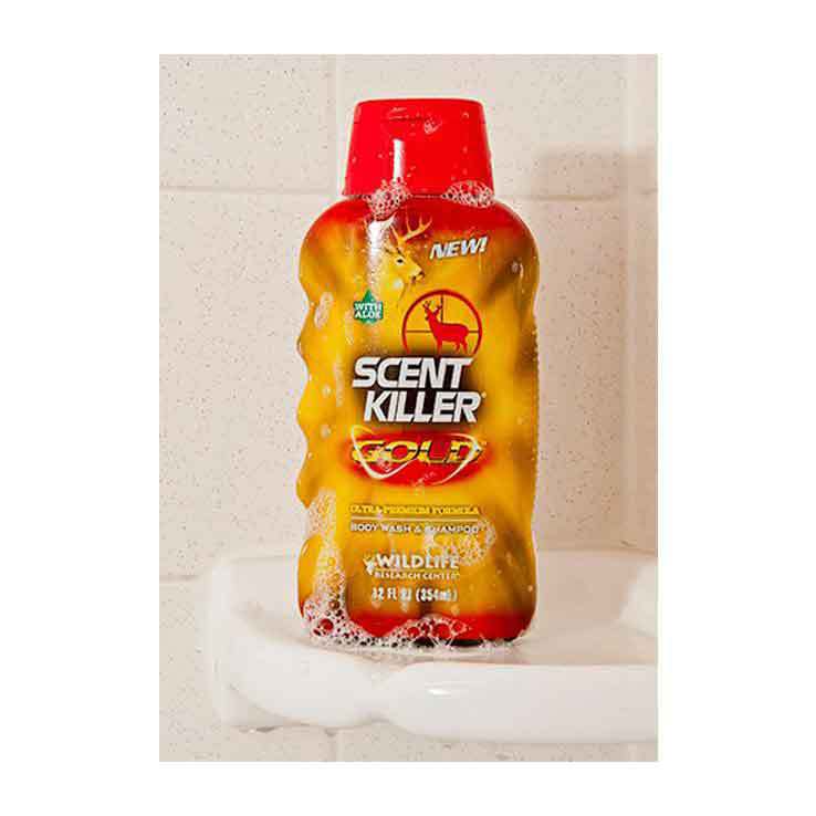 Wildlife Research Scent Killer Gold Body Wash and Shampoo 12oz Wildlife Research Scent Killer Gold Body Wash and Shampoo 12oz