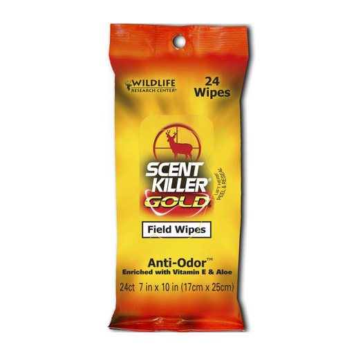 Wildlife Research Scent Killer Gold Field Wipes