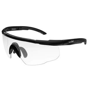 Wiley X Saber Advanced Shooting Glasses - Clear/Black