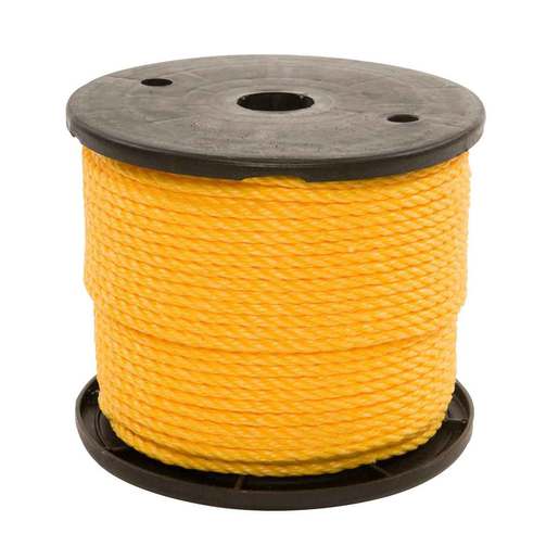 Willapa Marine 400 Foot Twisted Poly - Yellow 1/4in x 400ft