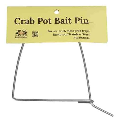 Willapa Marine Crab Pot Bait Pin - Silver