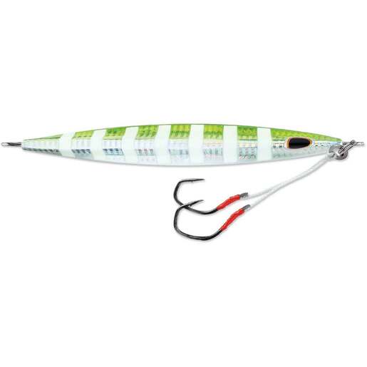 Williamson Kesnaki 220G Jigging Spoon – Naked Flash Zebra