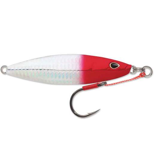 Williamson Koika 200G Jigging Spoon – Silver Red Head
