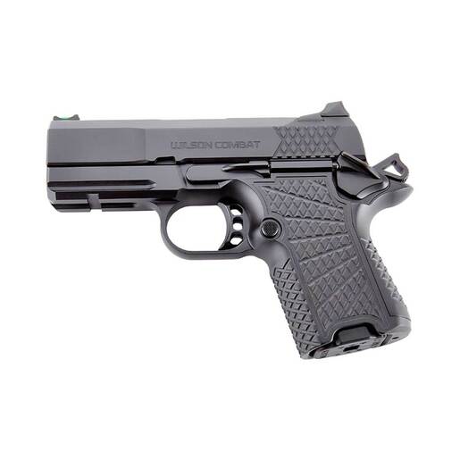 Wilson Combat SFX9 Sub-Compact Light Rail 9mm Luger 3.25in Black Pistol - 15+1 Rounds - Black Subcompact image