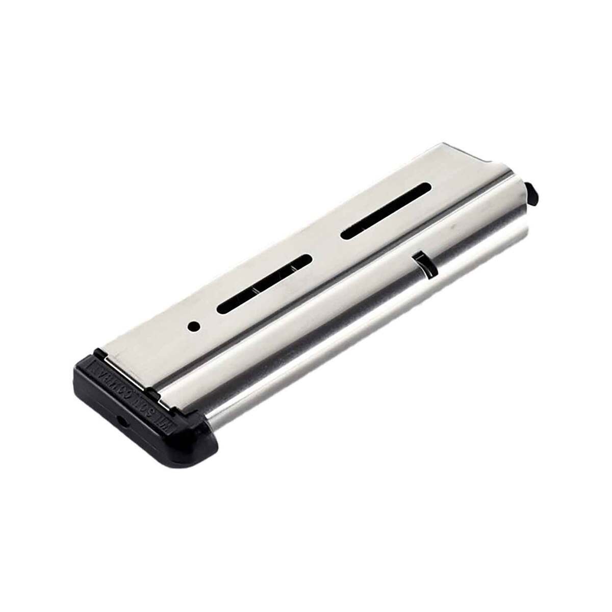 Wilson Combat Standard Base 1911 10mm Auto Handgun Magazine - 9 Rounds - Gray Wilson Combat Standard Base 1911 10mm Auto Handgun Magazine - 9 Rounds - Gray