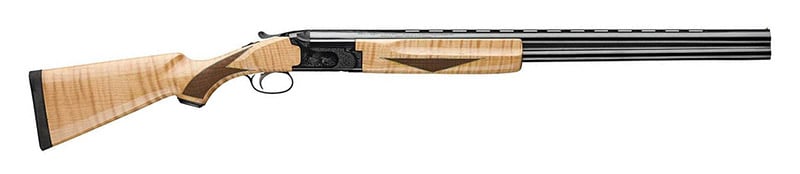 Winchester 101 Deluxe Field Gloss Black AAA Maple 12 Gauge 3in Over Under Shotgun