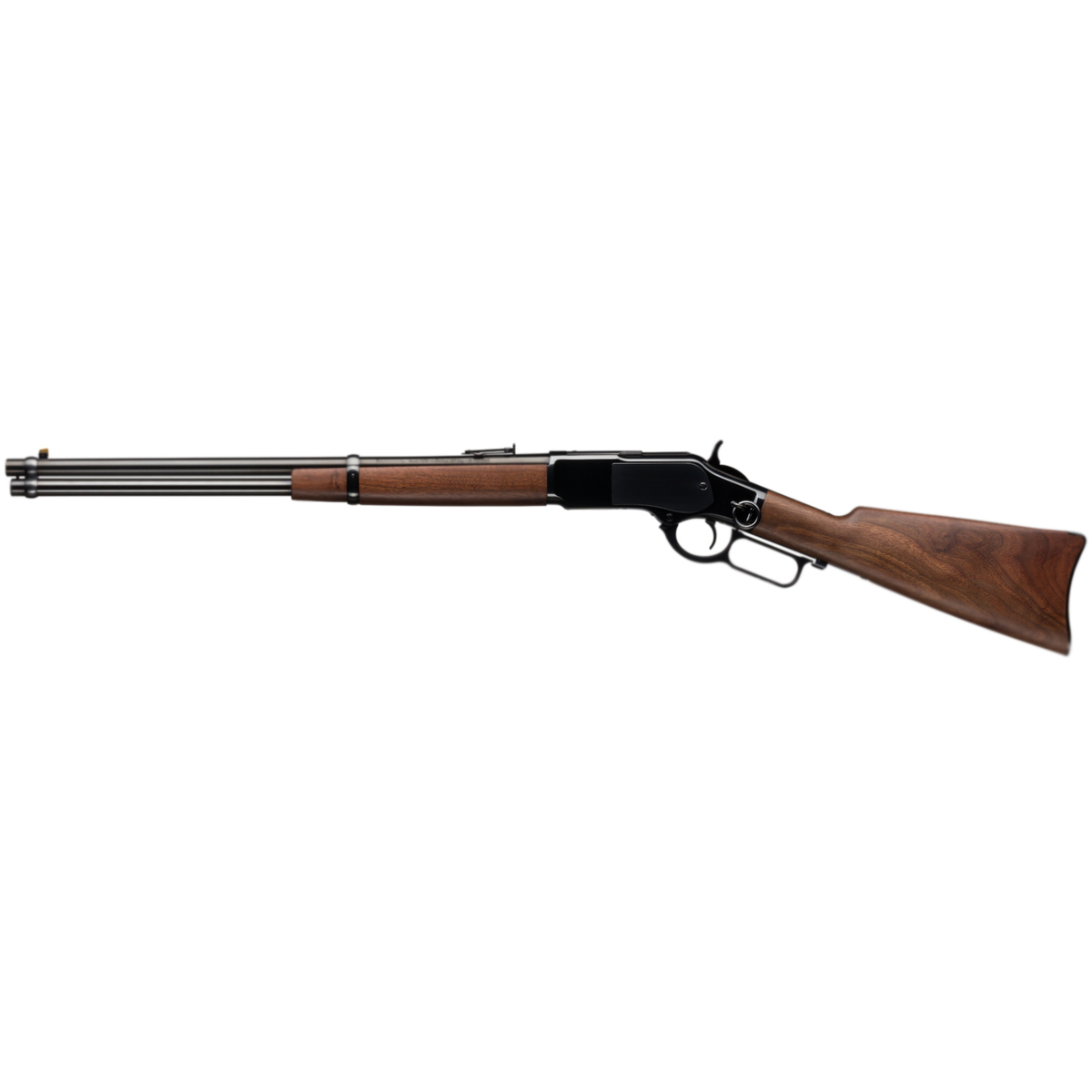 Winchester 1873 Black Walnut Brown Lever Action Carbine Rifle - 45 (Long) Colt Winchester 1873 Black Walnut Brown Lever Action Carbine Rifle - 45 (Long) Colt