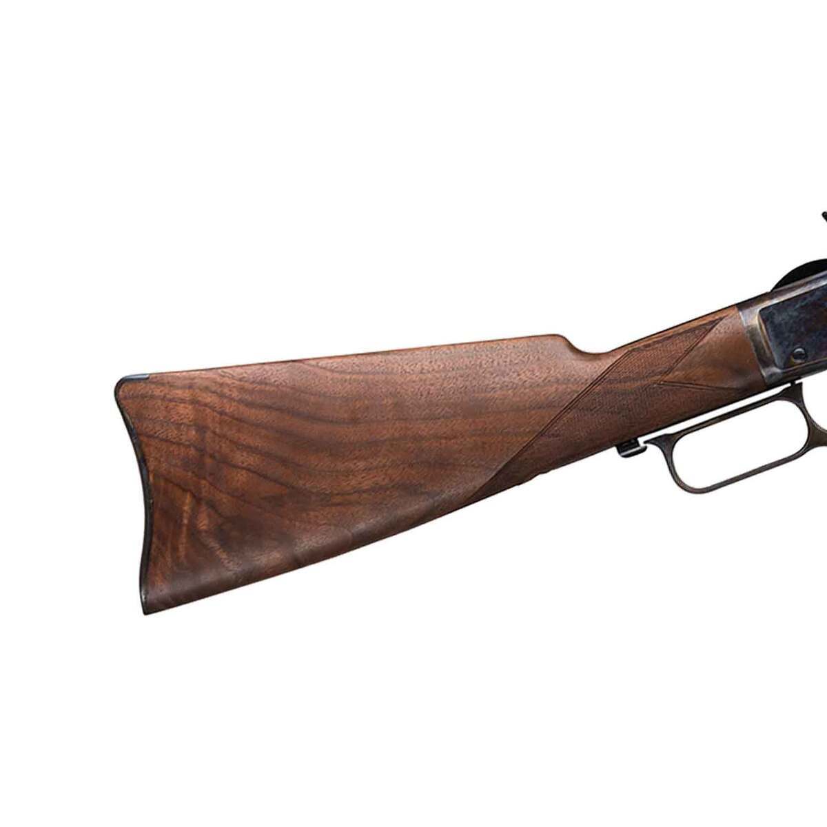 Winchester 1873 Competition Carbine Walnut Polished Blued Lever Action Rifle - 45 (Long) Colt - 20in - Brown Winchester 1873 Competition Carbine Walnut Polished Blued Lever Action Rifle - 45 (Long) Colt - 20in - Brown