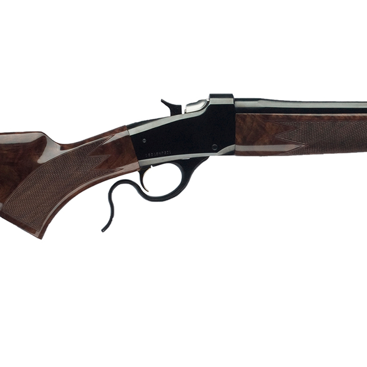 Winchester 1885 Low Wall Hunter High Grade Blued/Brown Lever Action Rifle – 22 Hornet – 24in - Walnut Winchester 1885 Low Wall Hunter High Grade Blued/Brown Lever Action Rifle – 22 Hornet – 24in - Walnut