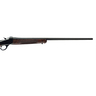 Winchester 1885 Low Wall Hunter High Grade Polished Blued Lever Action Rifle - 223 Remington - 24in - Brown, Black