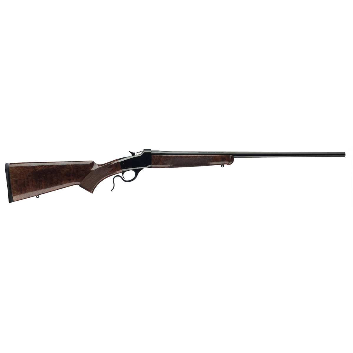 Winchester 1885 Low Wall Hunter High Grade Blued/Brown Lever Action Rifle – 6.5 Creedmoor – 24in - Walnut Winchester 1885 Low Wall Hunter High Grade Blued/Brown Lever Action Rifle – 6.5 Creedmoor – 24in - Walnut