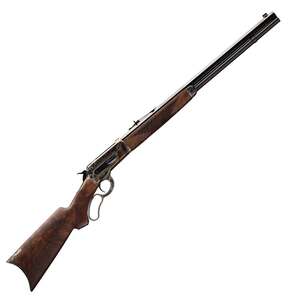 Winchester 1886 Deluxe CCH Polish Blued Lever Action Rifle - 45-90 - 24in