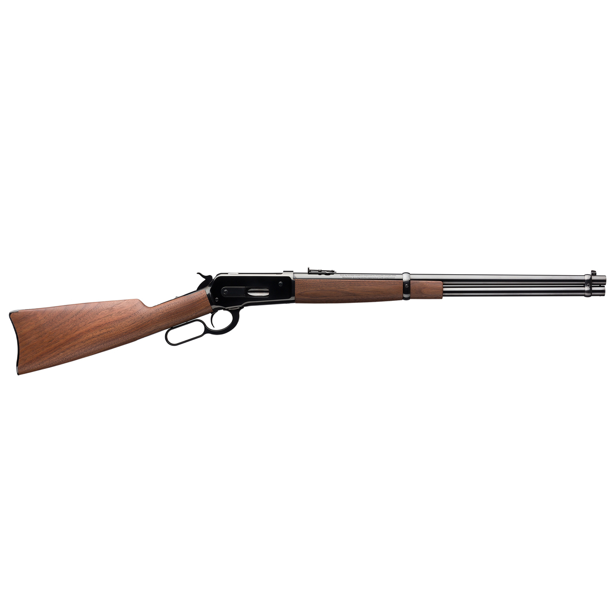 Winchester 1886 Saddle Ring Carbine Blued/Brown Lever Action Rifle – 45-70 Government – 22in - Brown Winchester 1886 Saddle Ring Carbine Blued/Brown Lever Action Rifle – 45-70 Government – 22in - Brown
