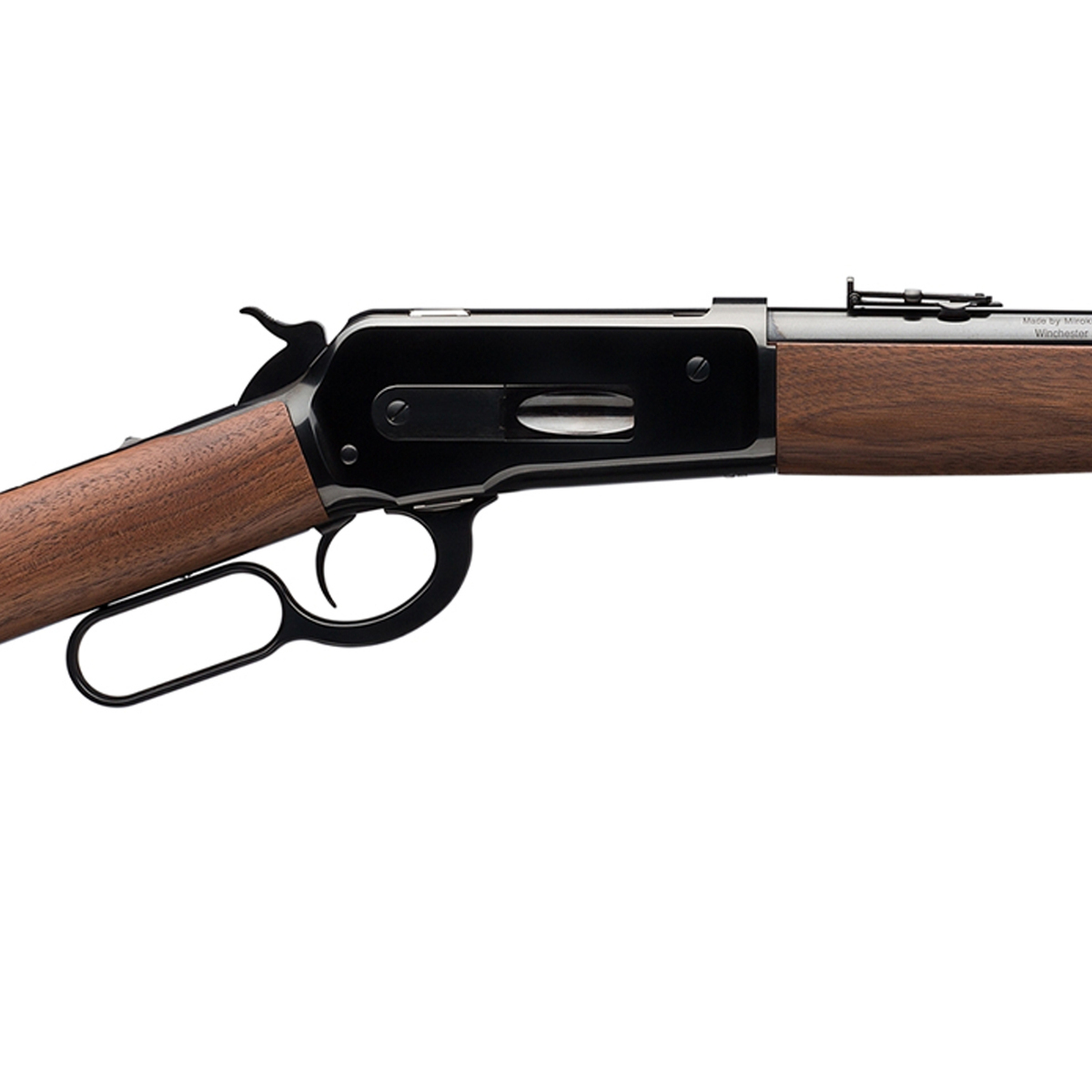 Winchester 1886 Saddle Ring Carbine Blued/Brown Lever Action Rifle – 45-70 Government – 22in - Brown Winchester 1886 Saddle Ring Carbine Blued/Brown Lever Action Rifle – 45-70 Government – 22in - Brown